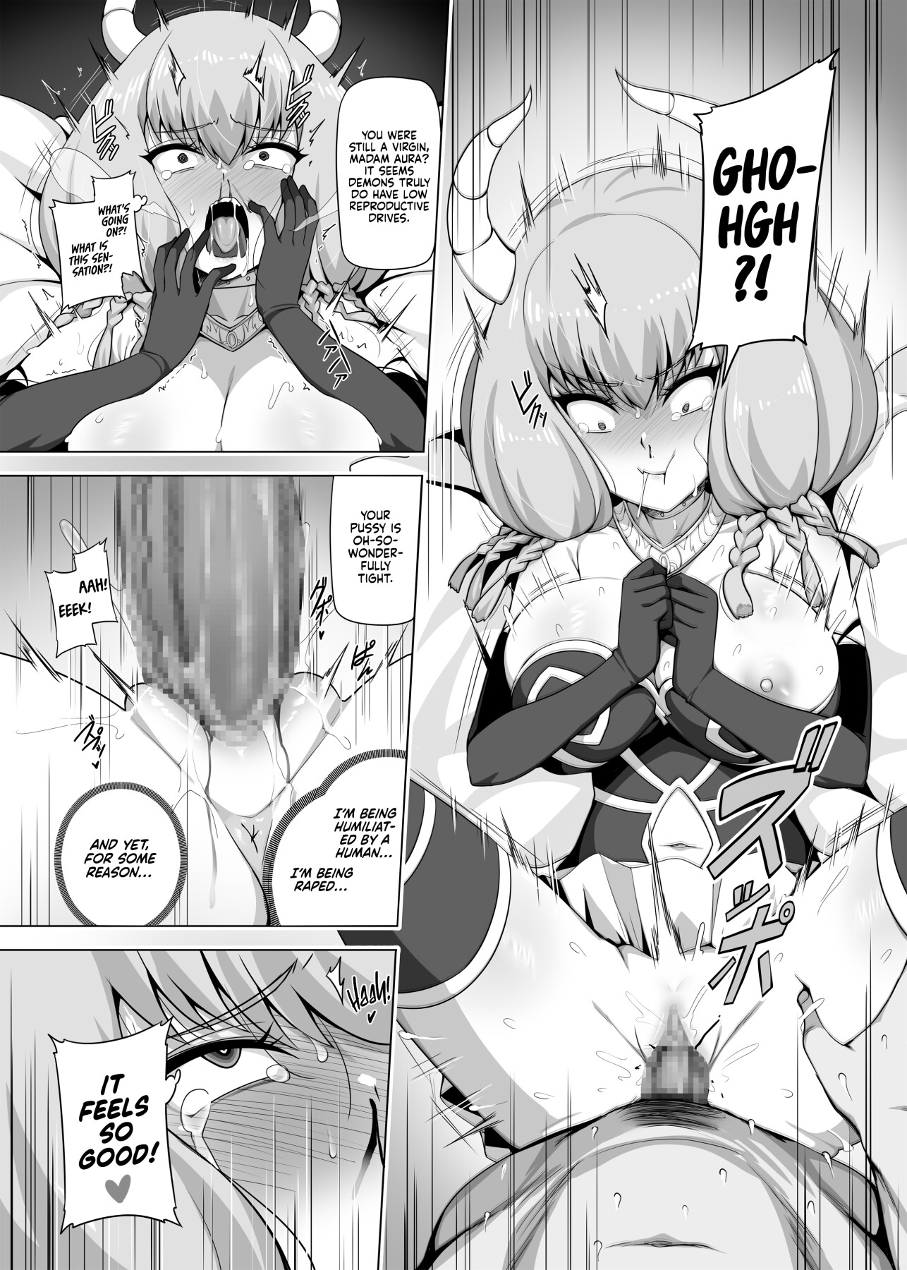 Hentai Manga Comic-I Saved Up Tons Of Mana For One Goal: To Blow My Load Inside Aura!-Read-7